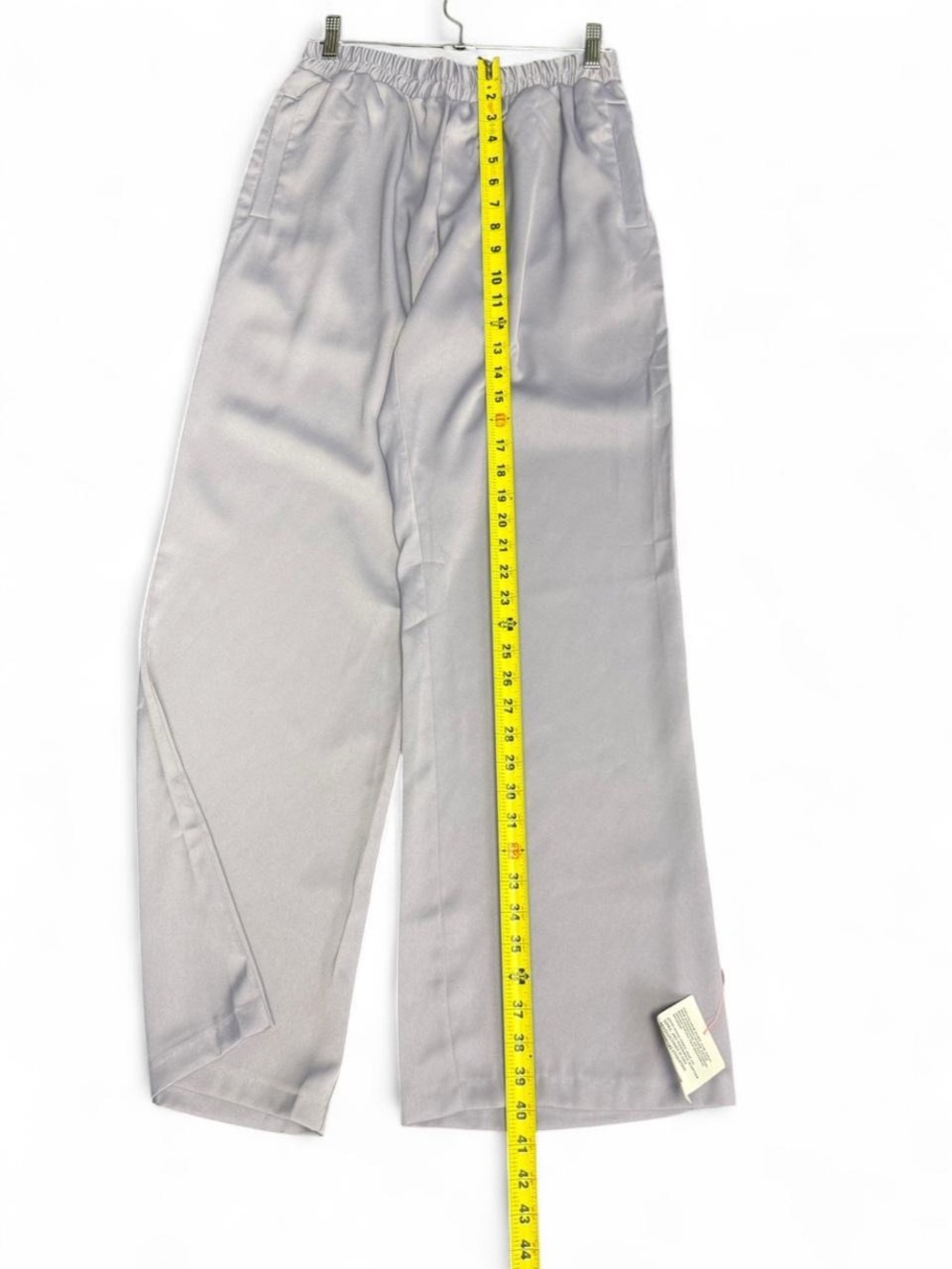 ASOS DESIGN relaxed pyjama suit wide leg in purple - Picture 4 of 6